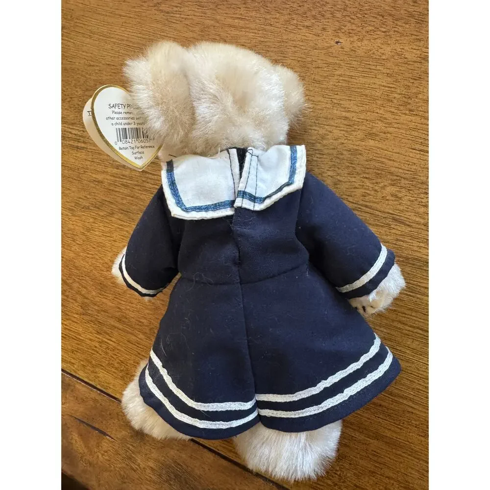 Ty Attic Treasures Breezy Bear Sailor Outfit Plush Navy Dress With Tag - Picture 2 of 9